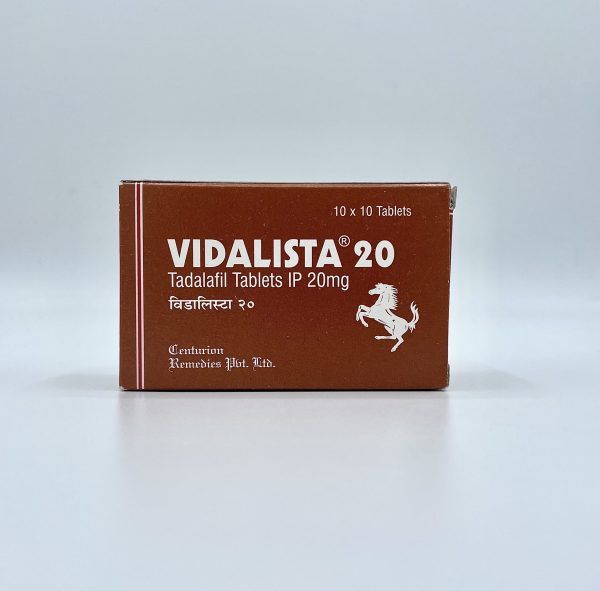 Vidalista 20mg (Cialis) (100Tablets)